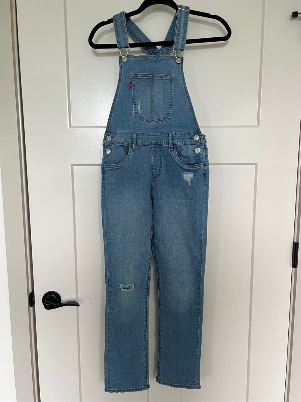 Levi's Medium Blue Denim Overalls